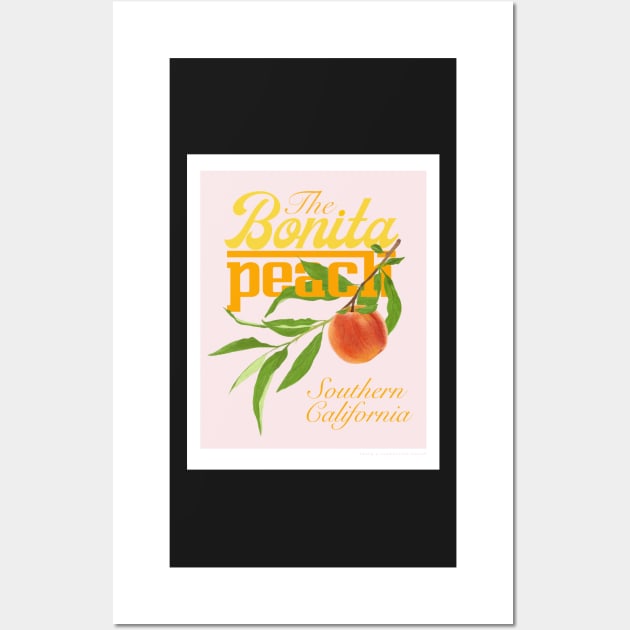 The Bonita Peach Wall Art by jennylizrome